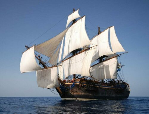 WORLD’S LARGEST WOODEN SAILING SHIP VISITS MALAGA FOR THE FIRST TIME