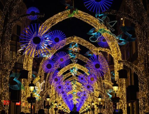 Die Stadt Málaga steigerte den Tourismus während der Silvesternacht