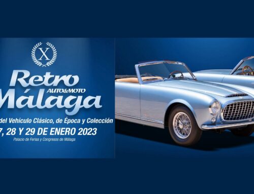 Classic and collector car show in Malaga