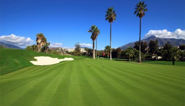 die Golfplätze in Marbella