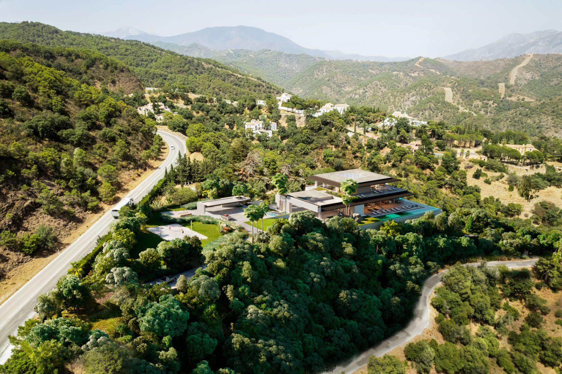 plot with luxury villa project marbella