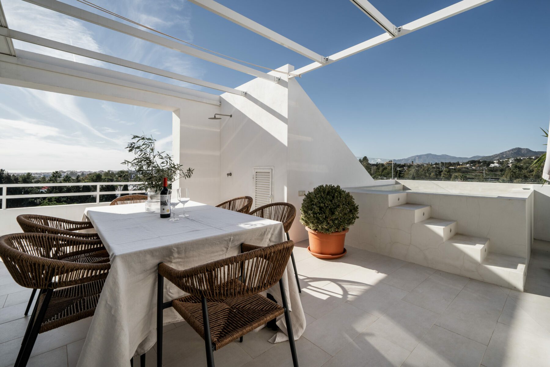 luxury golf penthouse for sale marbella