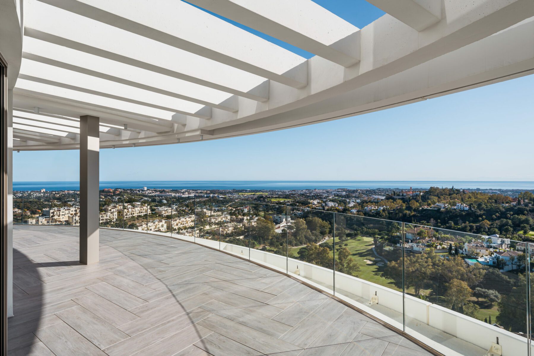 luxury modern penthouse for sale marbella benahavis la quinta