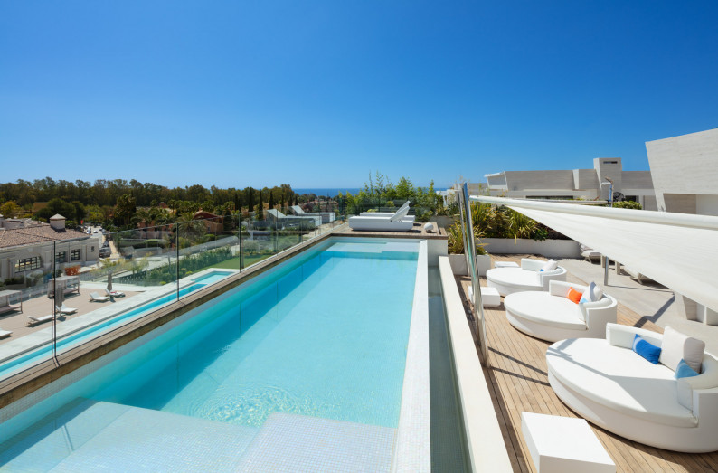 luxury penthouse for sale golden mile marbella