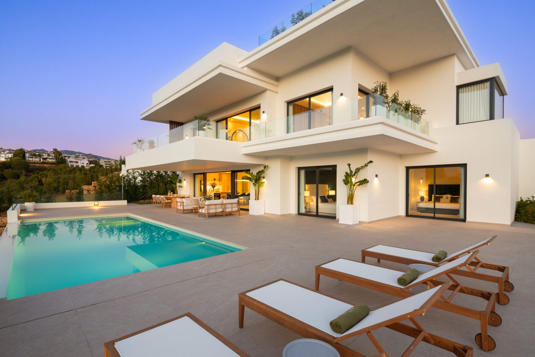 new modern villa for sale estepona golf