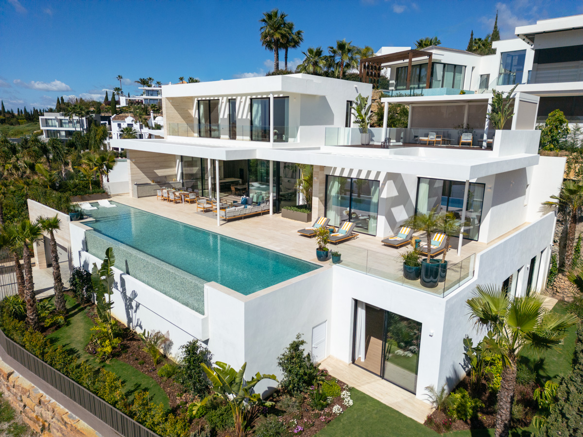 luxury modern villa for sale los flamingos benahavis marbella